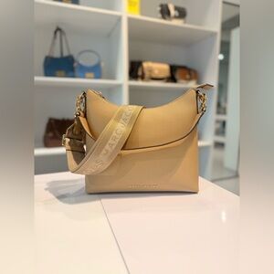 Nwt Marc Jacobs Convertible Drifter Hobo Bag - Iced Coffee